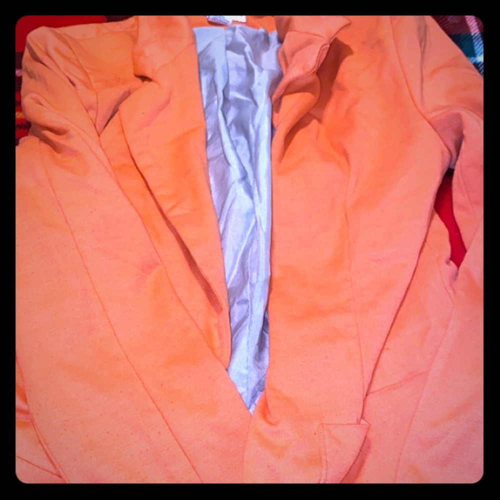 Peach Blazer